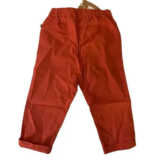 Frugi Organic Cotton Tommy Trousers Falun Red 18-24 Months $42 - Picture 5 of 9